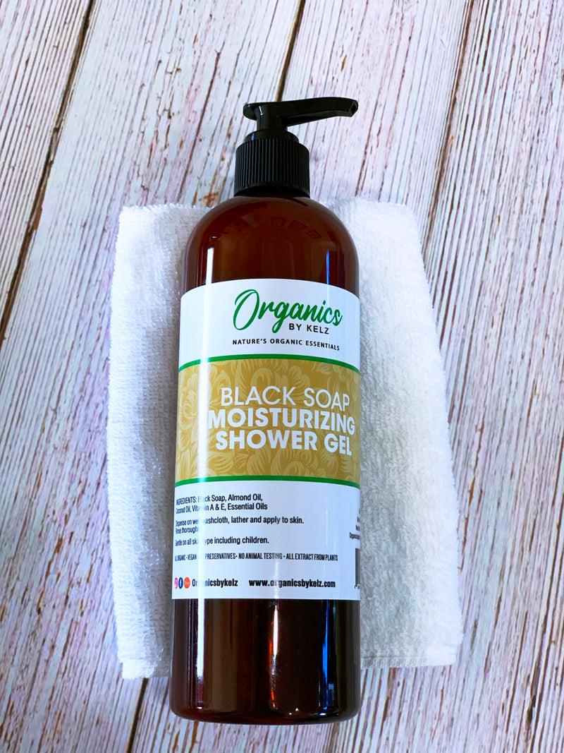 Black Soap Moisturizing Shower Gel